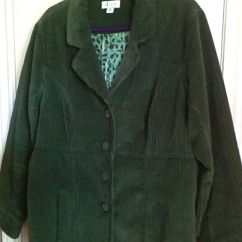 Ladies Corduroy Jacket
